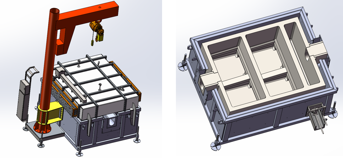 Two-stage four-element three-chamber Electric Heating Plate-type Filter Equipment