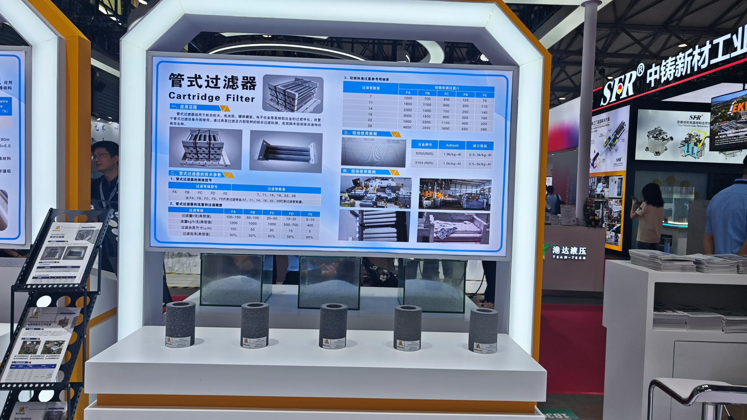 cartridge filter tube at Auminum China 2026